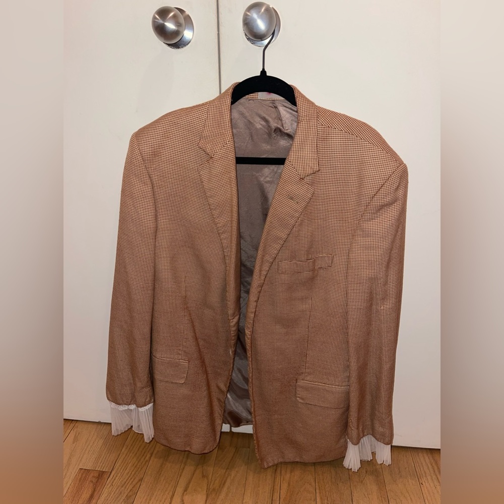 Vintage Reworked Plaid Blazer